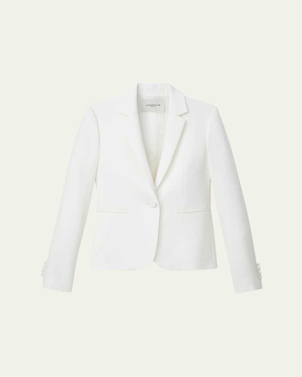 Plus Size Eastman Single-Button Jacket